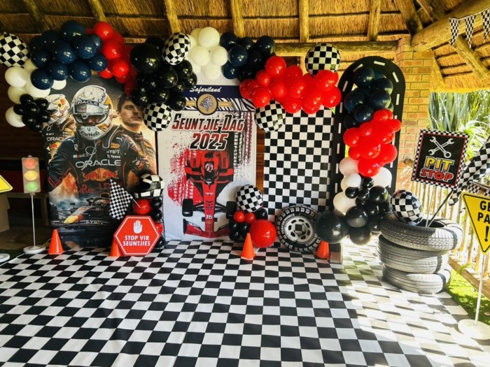 Kiddies Theme Parties offers personalized birthday party supplies and decor for sale.