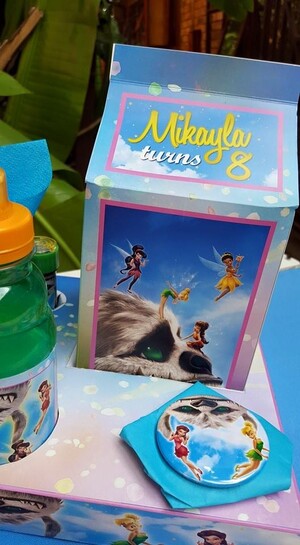 Our custom made Tinkerbell & the Neverbeast party supplies include personalised pvc banners, party packs, movie boxes and more.