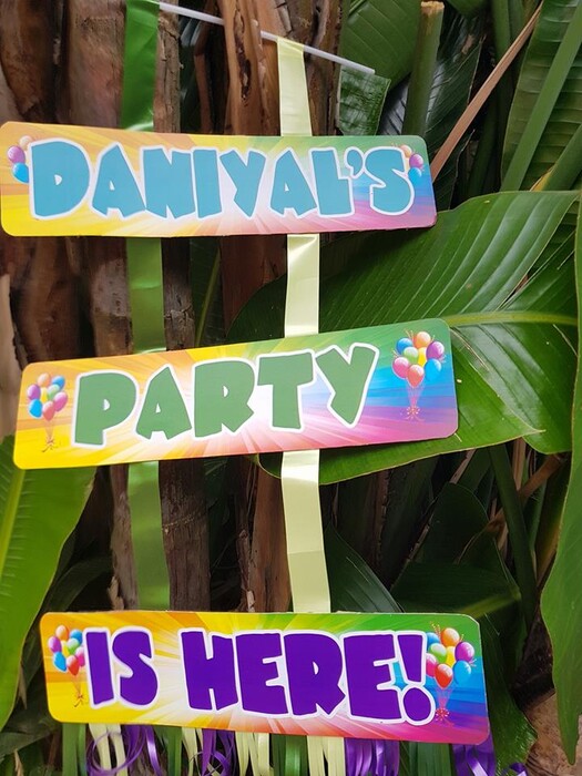 Kiddies Theme Parties offers personalized birthday party supplies and decor for sale.