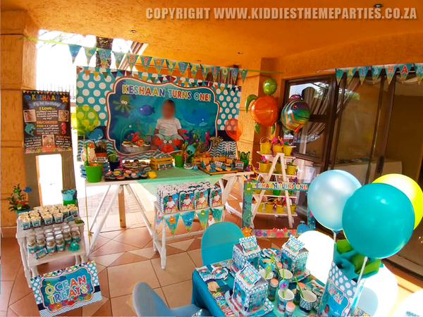 Kiddies Theme Parties offers personalized birthday party supplies and decor for sale.