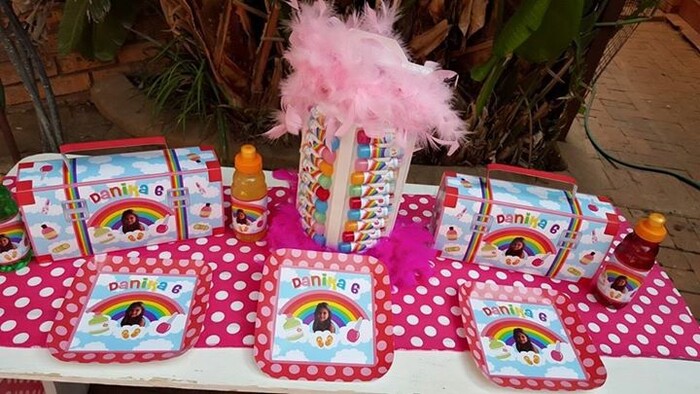 Kiddies Theme Parties can also handle your event catering such as party platters, coffee stations, drinks and cooler boxes.