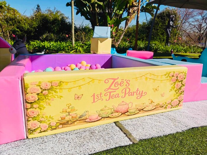 Kiddies Theme Parties offers personalized birthday party supplies and decor for sale.