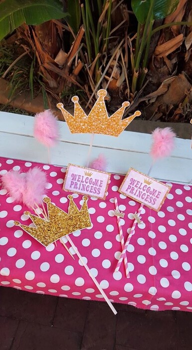 Kiddies Theme Parties offers complete Princess Baby Shower party packages so you don't have to worry about a thing