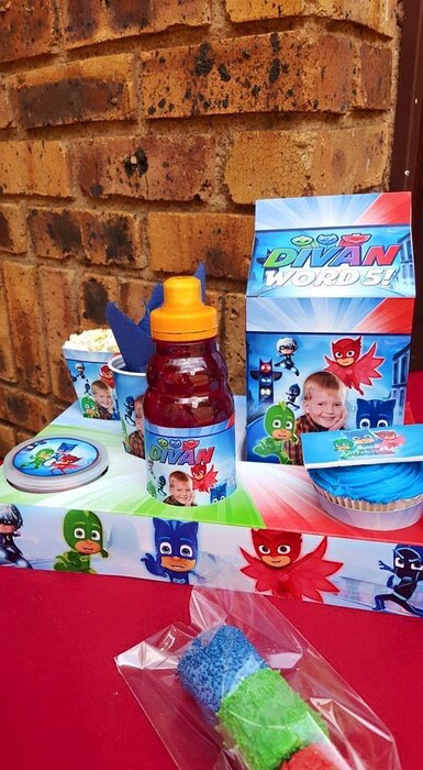 We make birthday party decor for popular themes such as PJ Masks, Doc Mcstuffins, Ferrari and more.