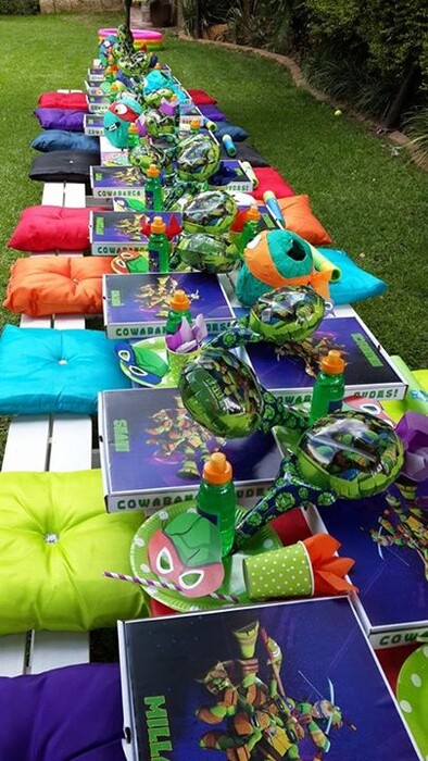 Kiddies Theme Parties not only make personlised party decor, we can also do the entire party setup for you.