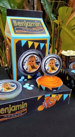 We make Finding Nemo party supplies for boys and girls and deliver.