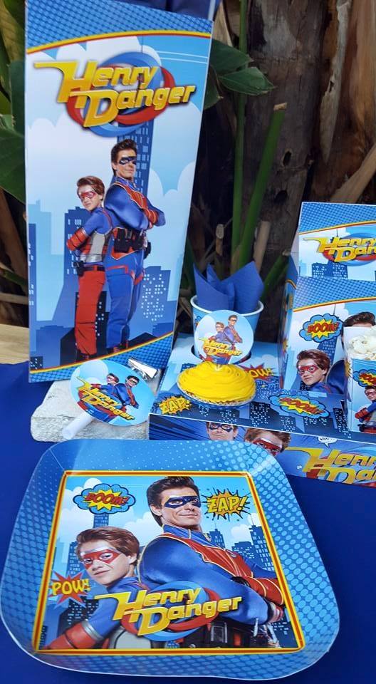 Henry Danger themed party supplies