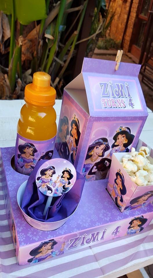 Alladin's Princess Jasmine Party Supplies