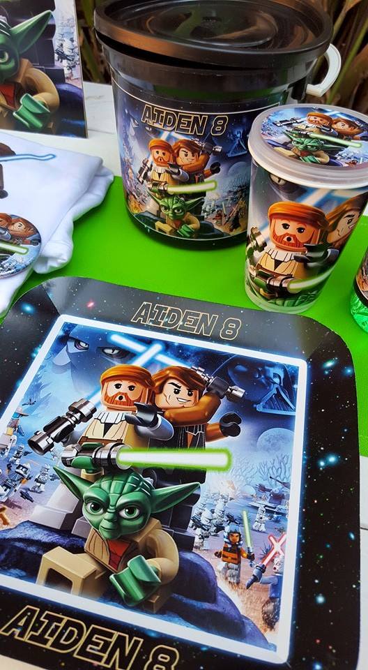 Personalized Lego Star Wars Party Supplies made on order