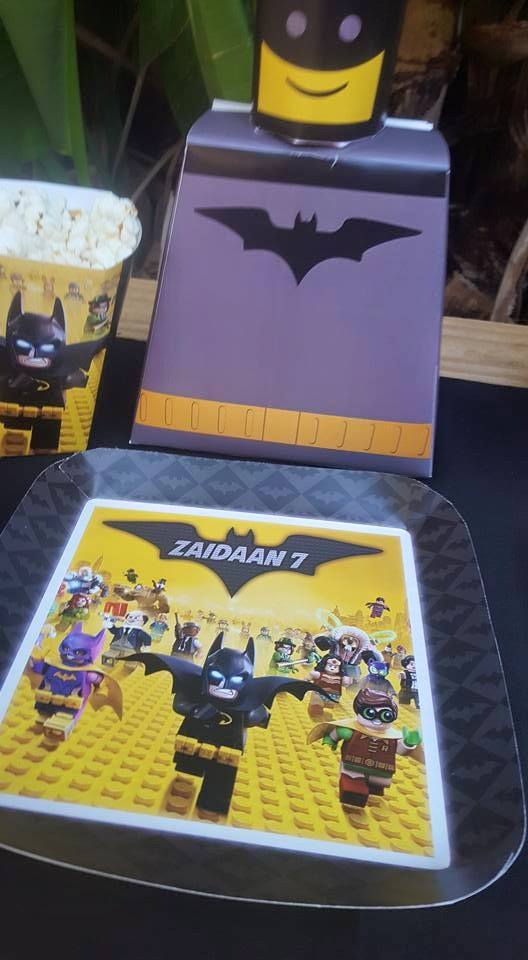 Lego Batman party decor