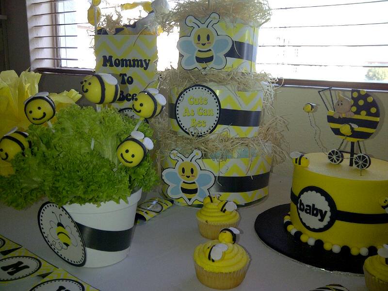 Mommy To Bee Baby Shower Decorations